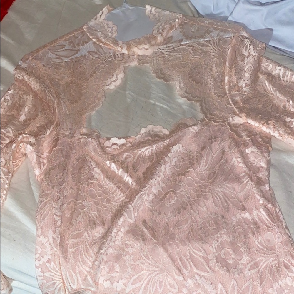 Lace detailing shirt